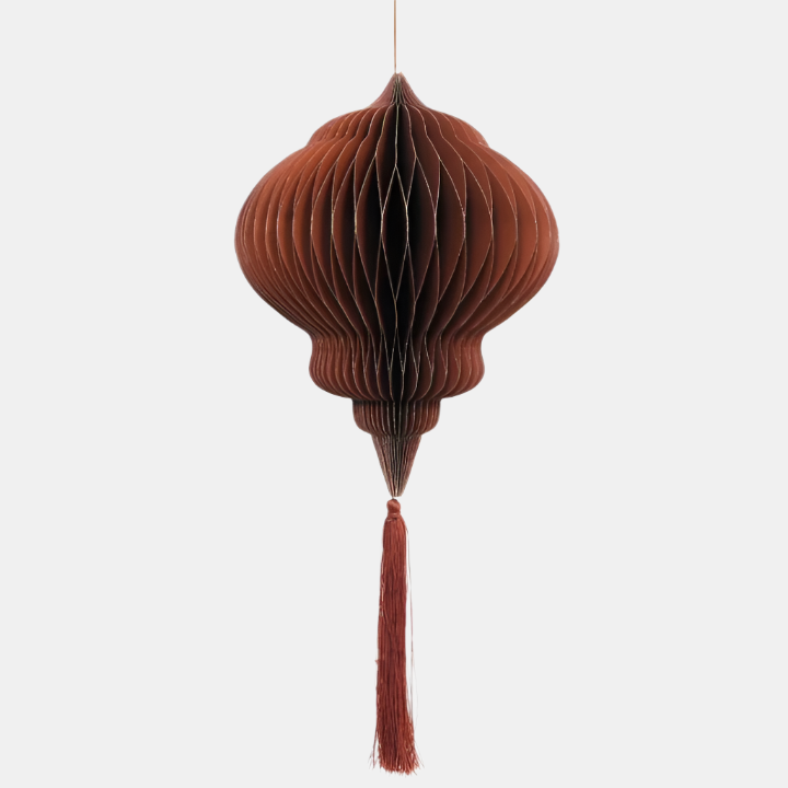 Chocolate Honeycomb Paper Decor