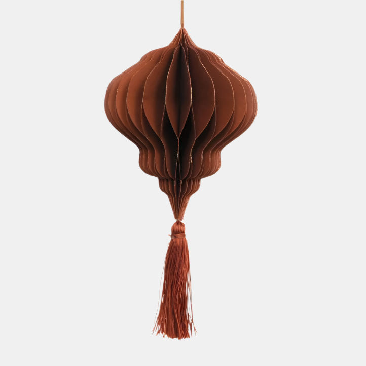 Chocolate Honeycomb Paper Decor