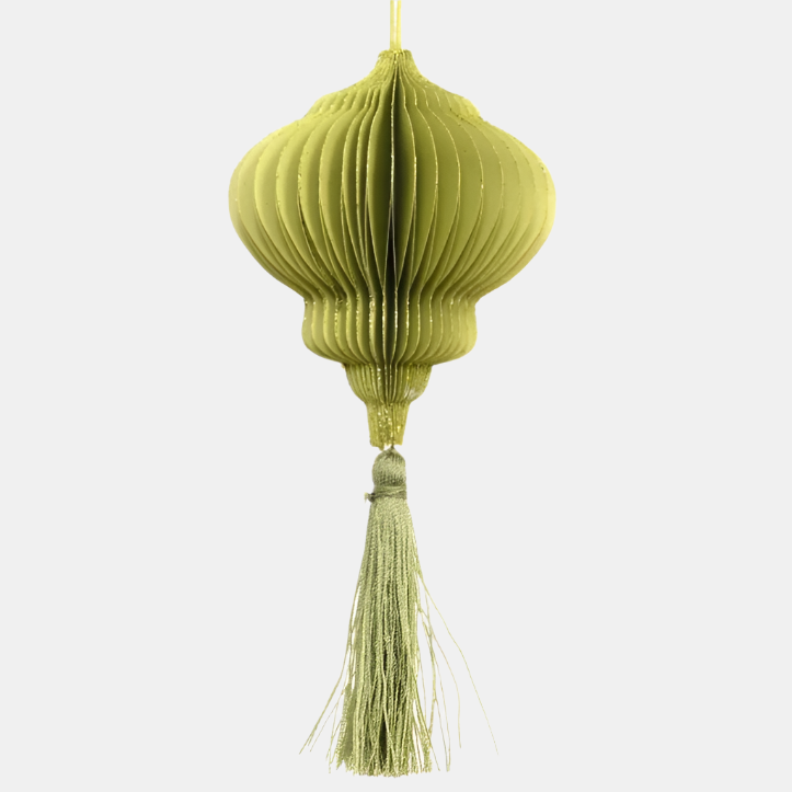 Green Honeycomb Paper Decor