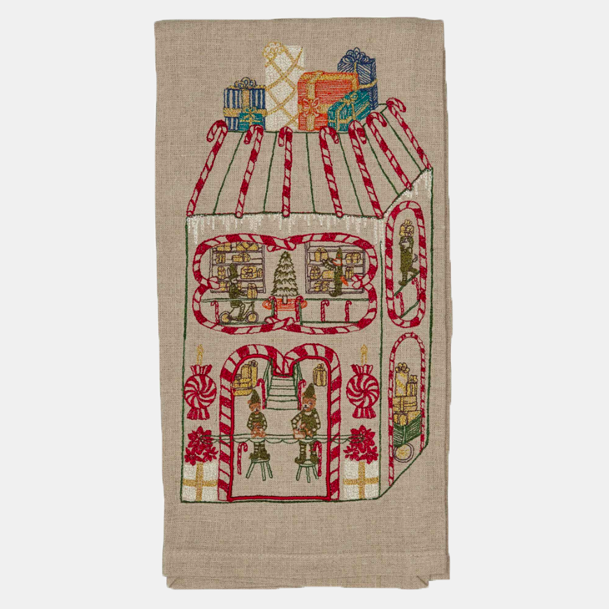 Toy Workshop Tea Towel