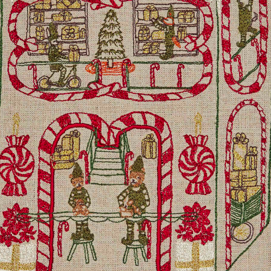 Toy Workshop Tea Towel