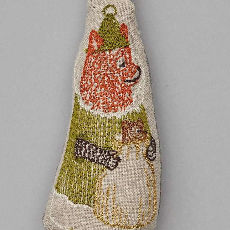 North Pole Fox Ornament