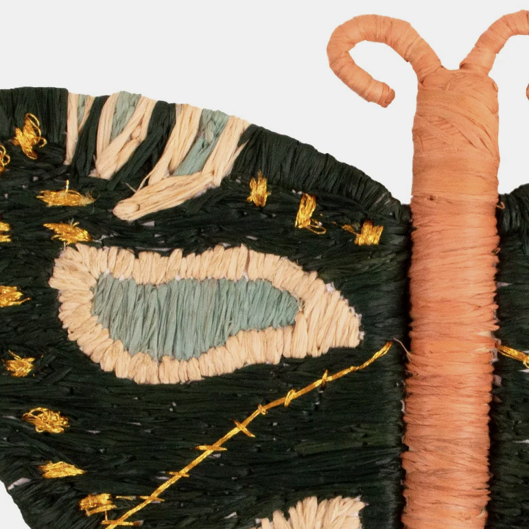Bloom Butterfly Woven Figurine