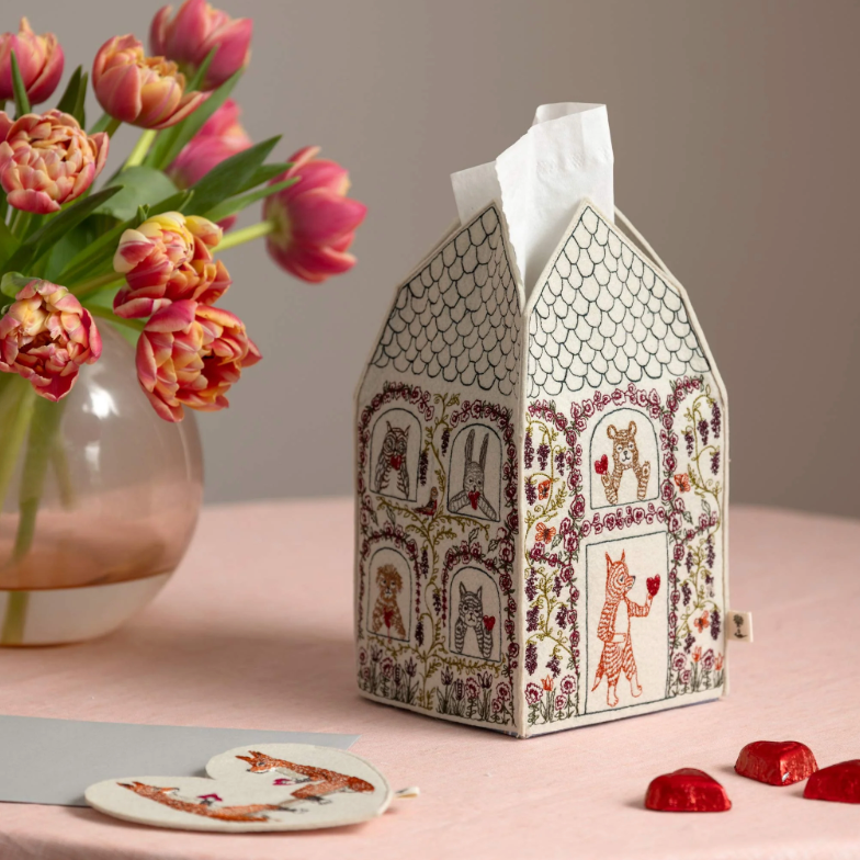 Home Is Where the Heart Is Tissue Box Cover