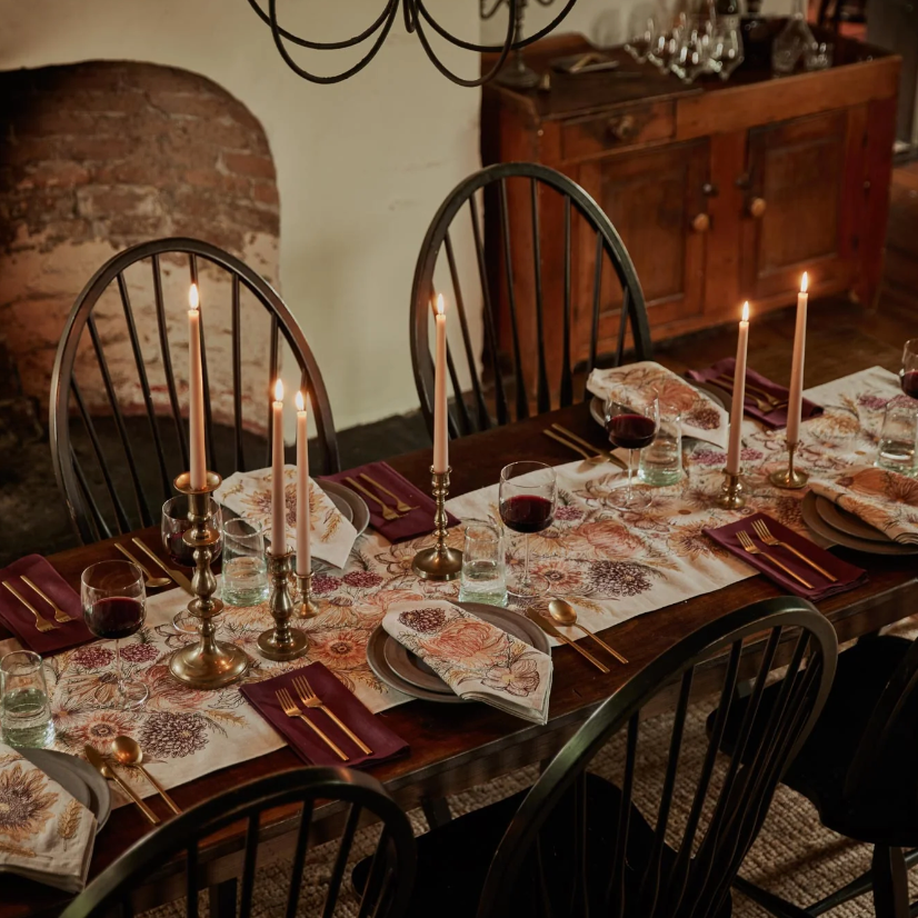 Autumn Blossoms Table Runner