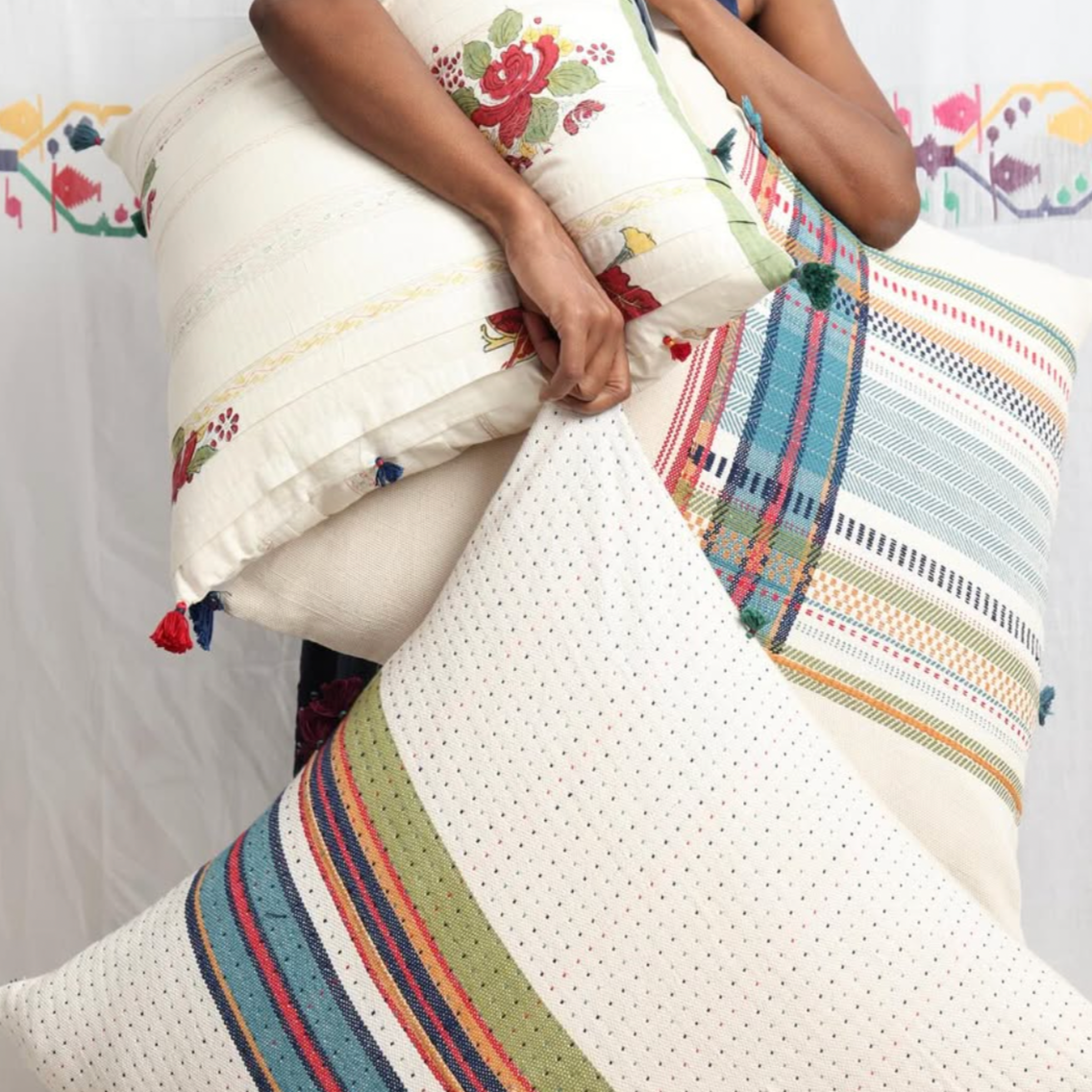 Handloom Square Pillow 192