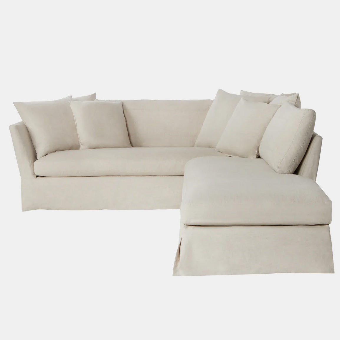 Essentials Seda 2 Piece Sectional: Made to Order