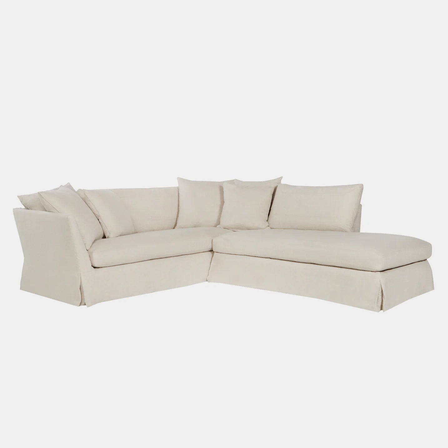 Essentials Seda 2 Piece Sectional: Made to Order