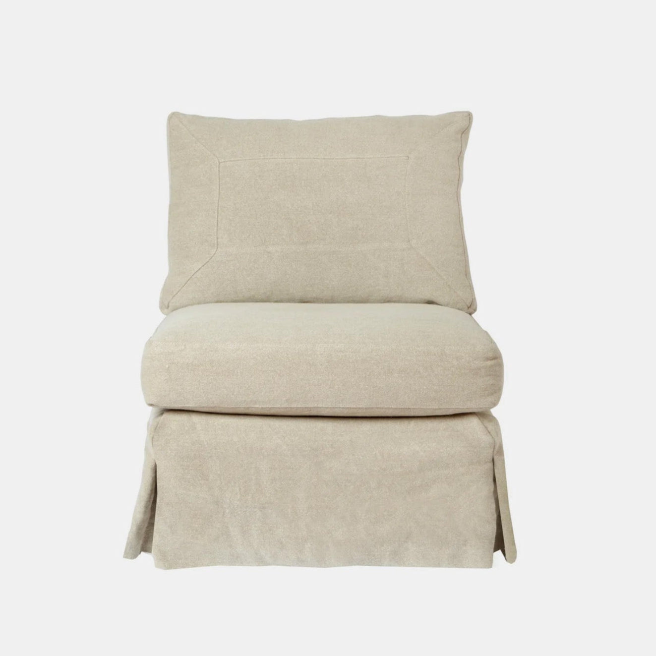 Essentials Seda Armless Chair: Made to Order