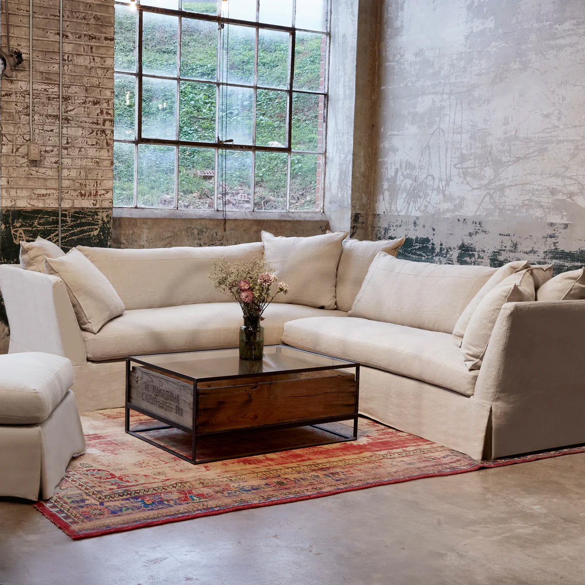 Essentials Seda 2 Piece Sectional: Made to Order