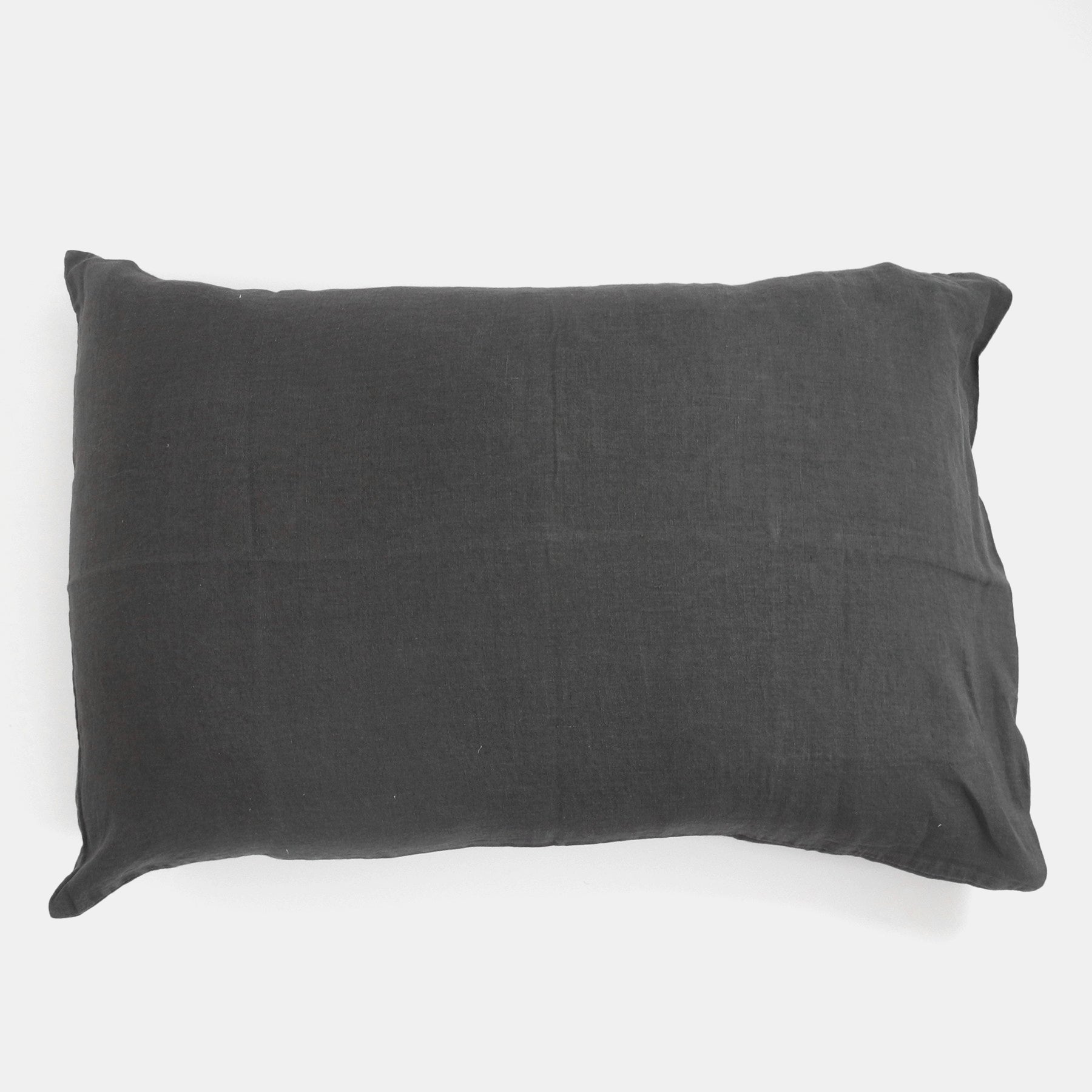 Linen Standard Pillowcase, storm grey