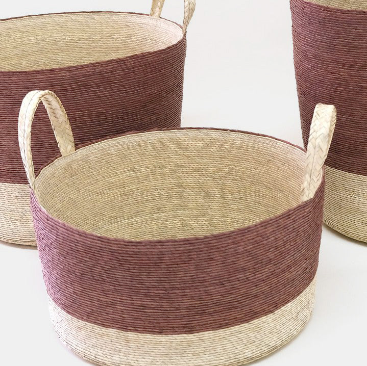 Miel Mauve Tambo Basket