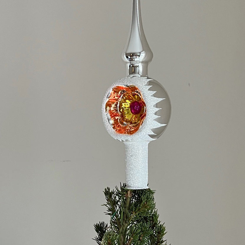 Silver Reflection Small Tree Topper