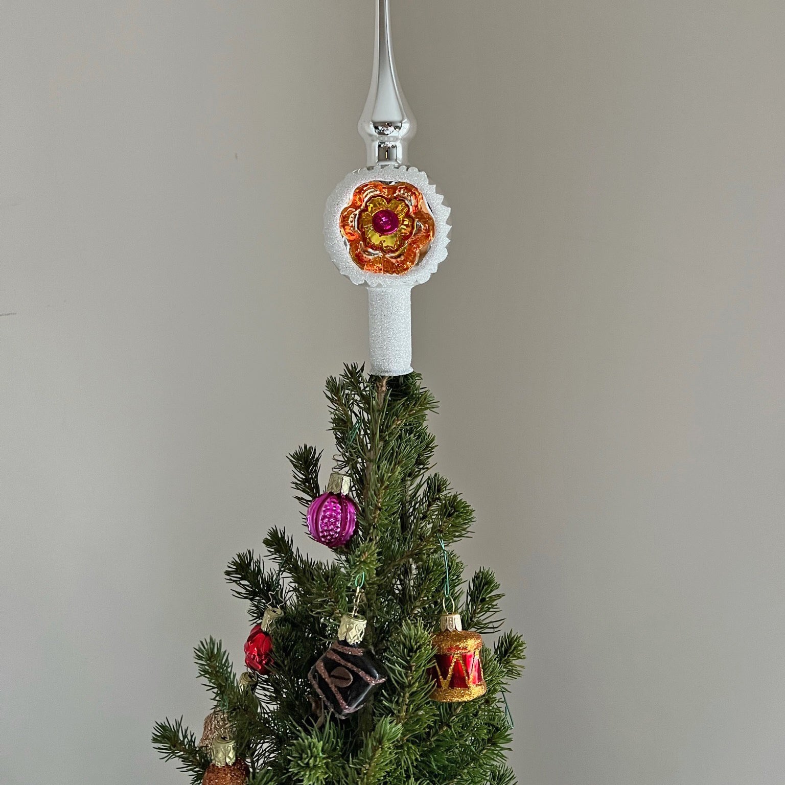 Silver Reflection Small Tree Topper