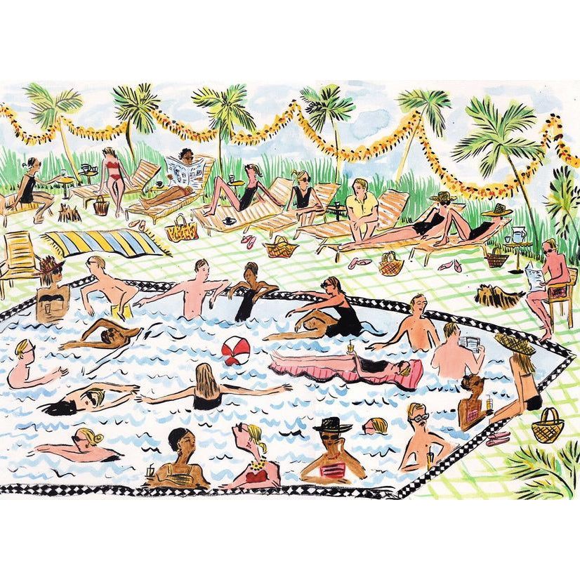 Vacation by the Pool by Pauline de Roussy de Sales