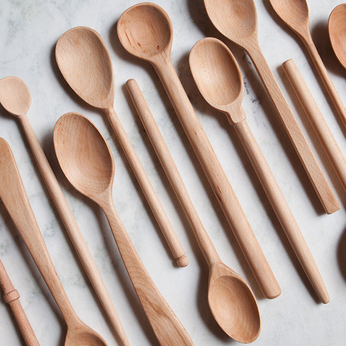 Single Large Wood Spoon