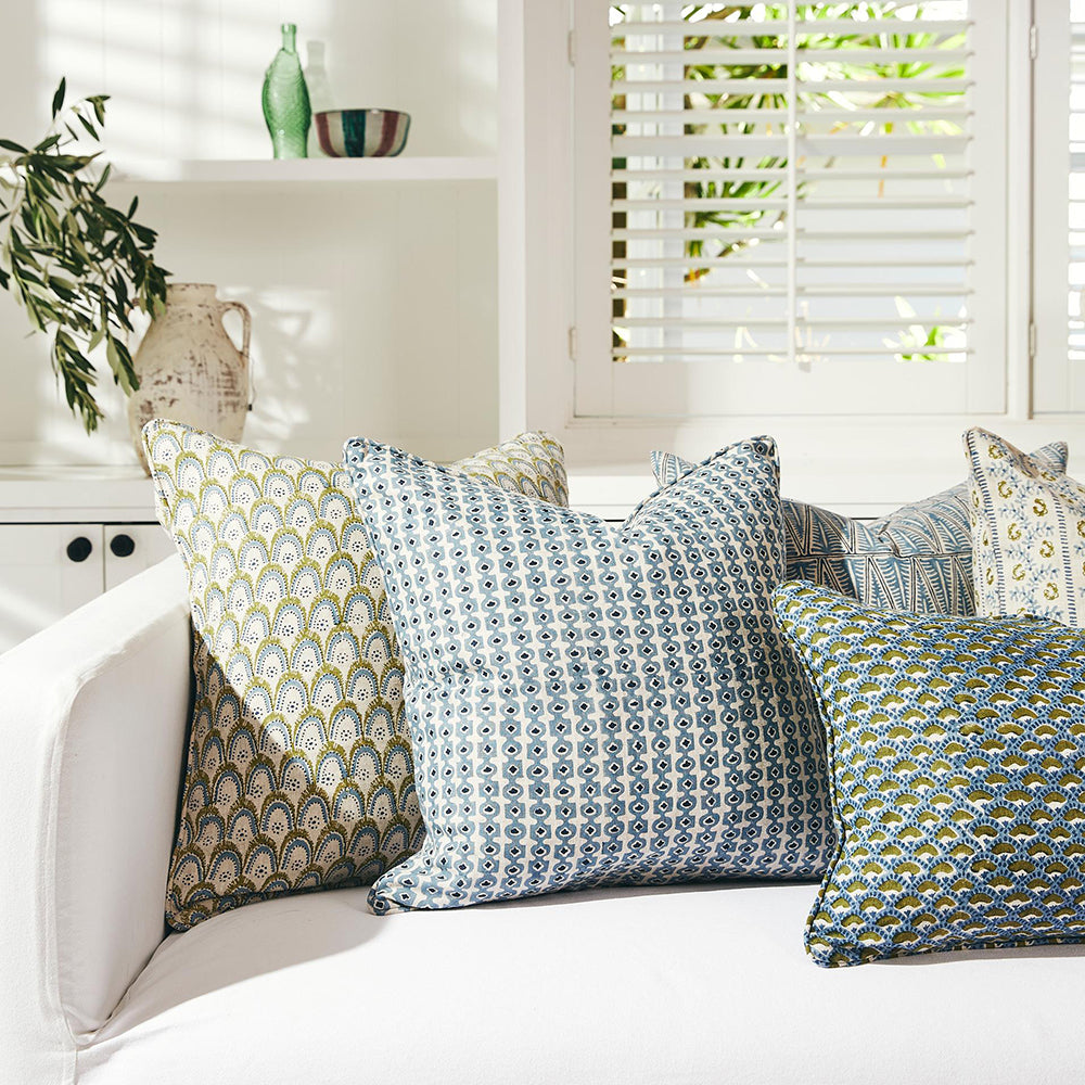 Naples Moss Lumbar Pillow