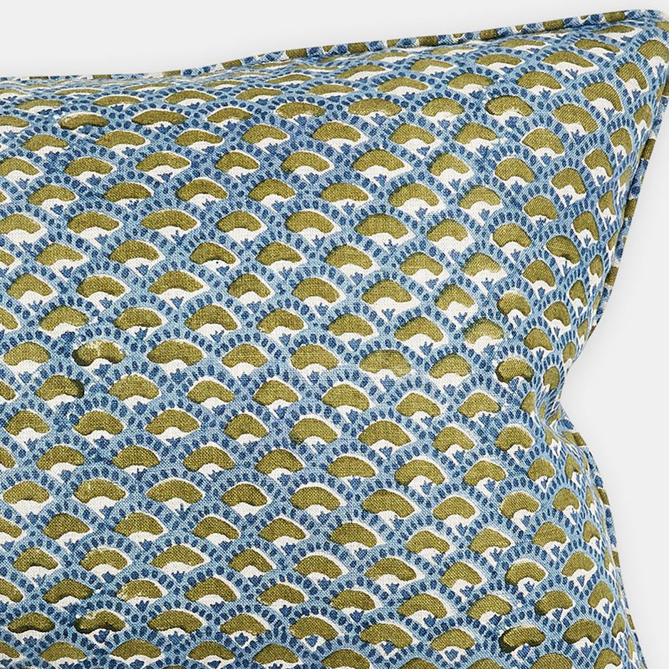 Naples Moss Lumbar Pillow