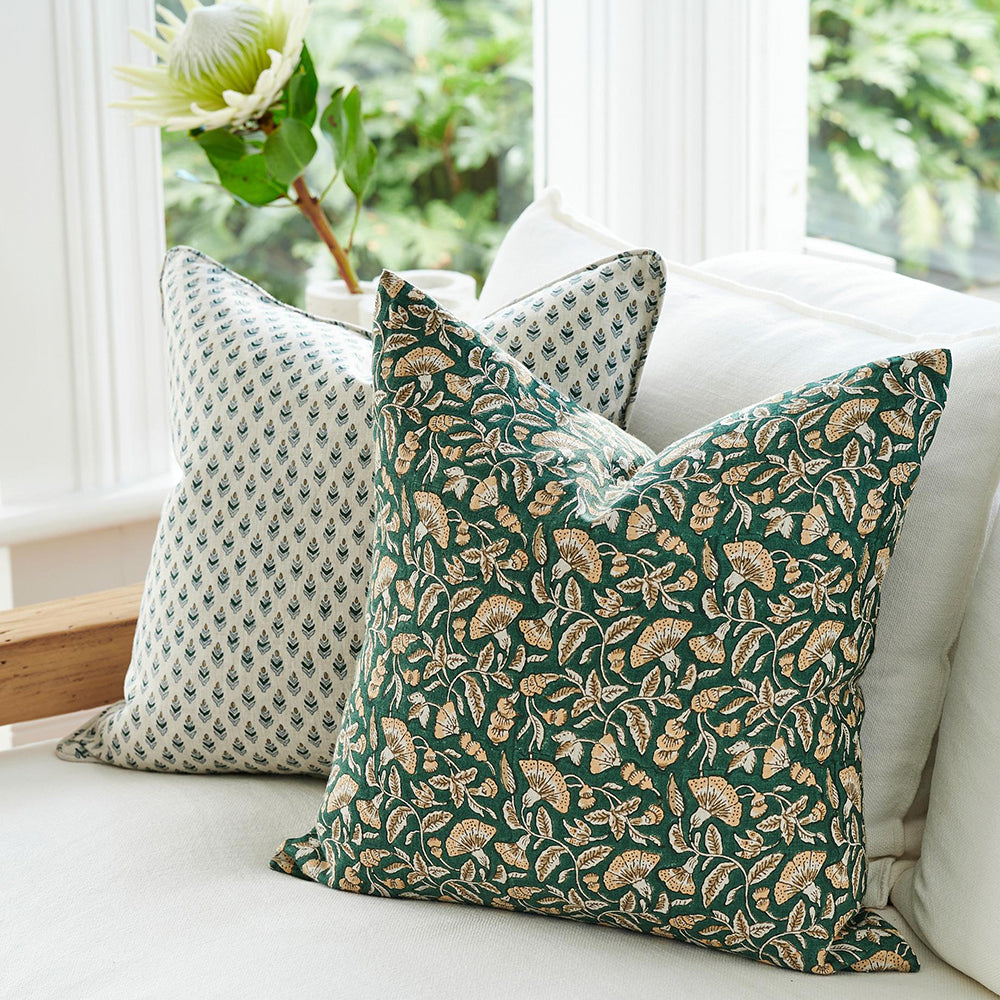 Sula Byzantine Square Pillow