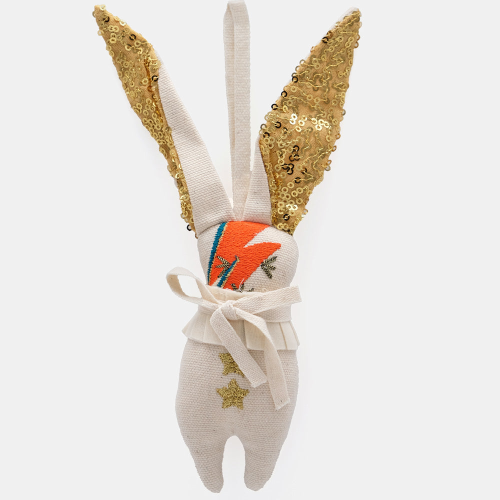 Mini Bowie Bunny Hanging Decor