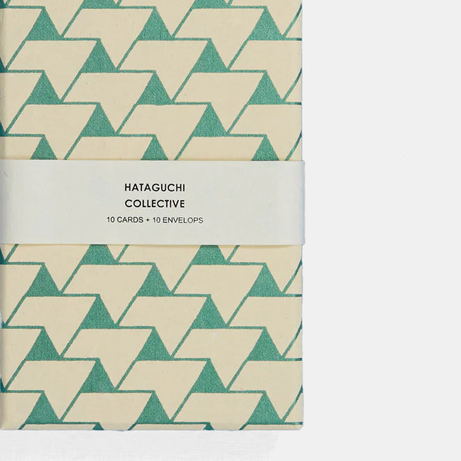 Jaipur Green Box of 10 Notecards