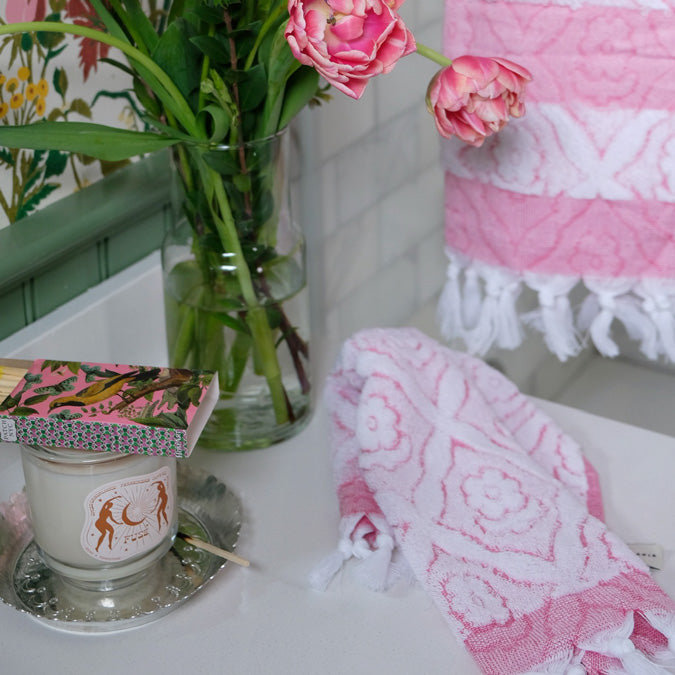 Floral Bath Towel Sets, Floral Bathroom Towels