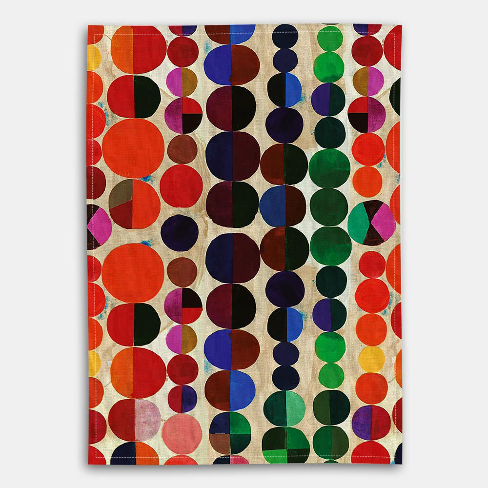 Abstract Tea Towel