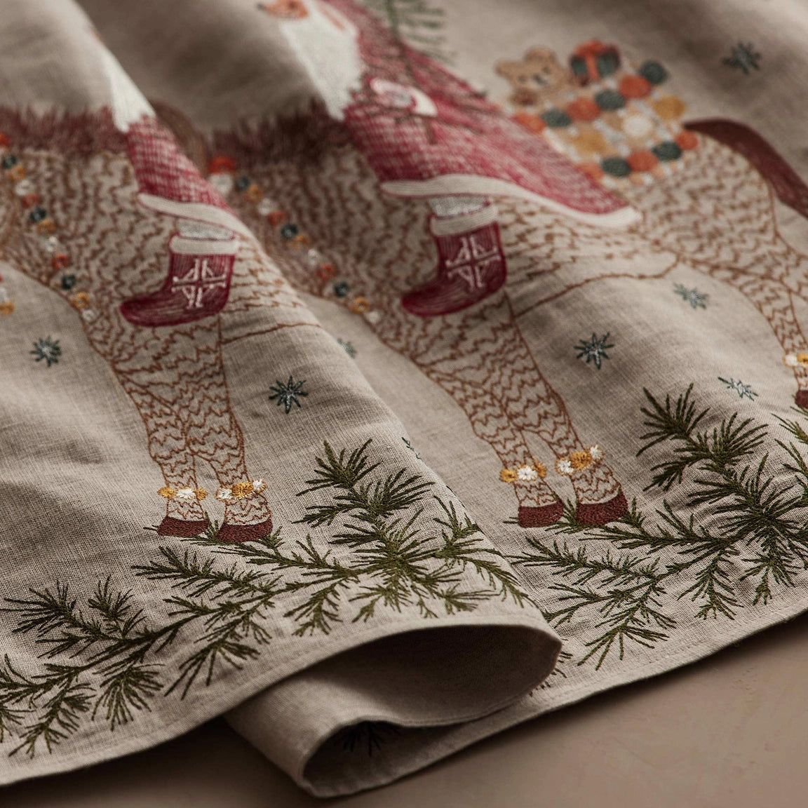 Christmas Donkey Table Runner