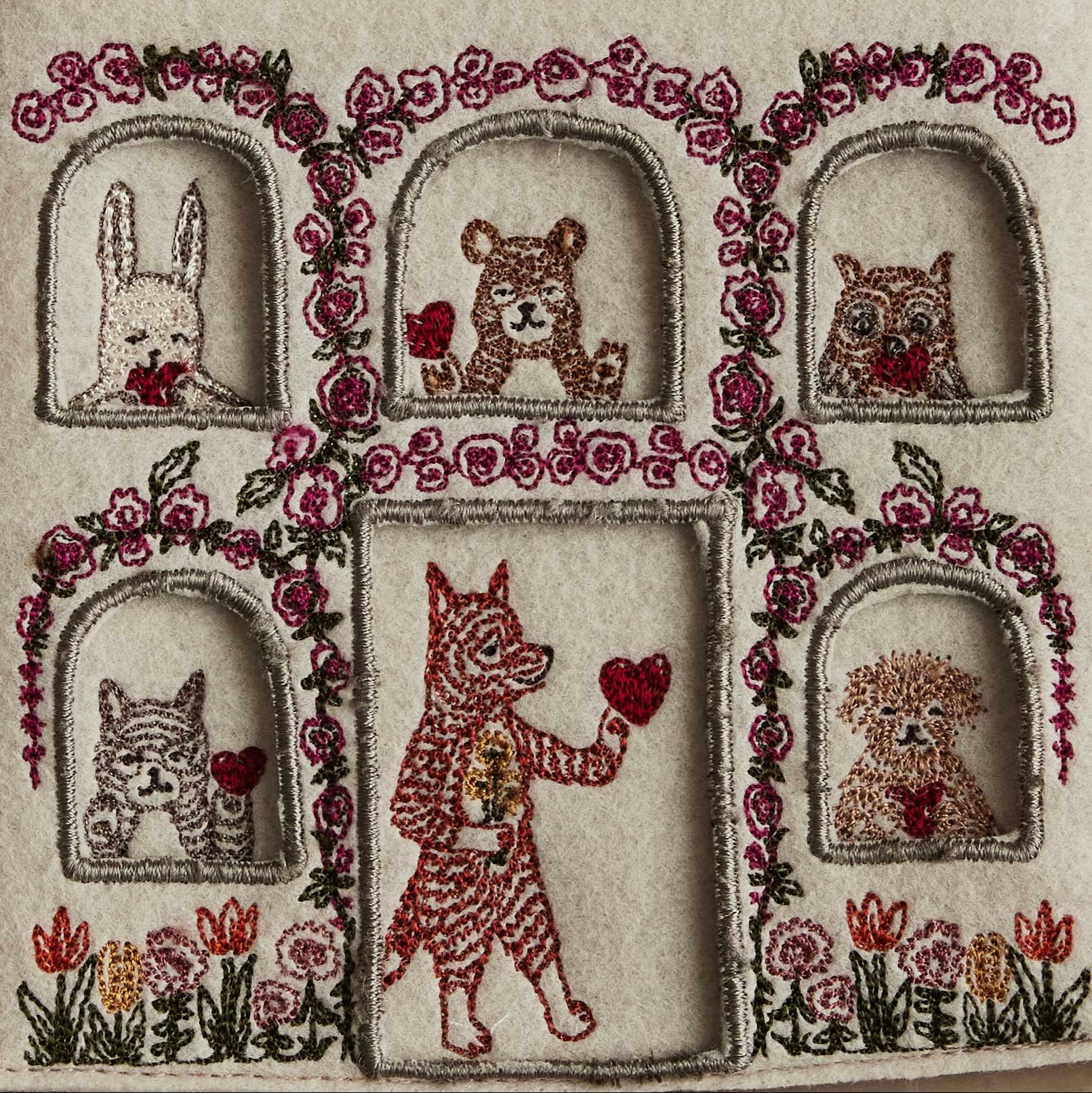 Home is Where the Heart is Felt Envelope
