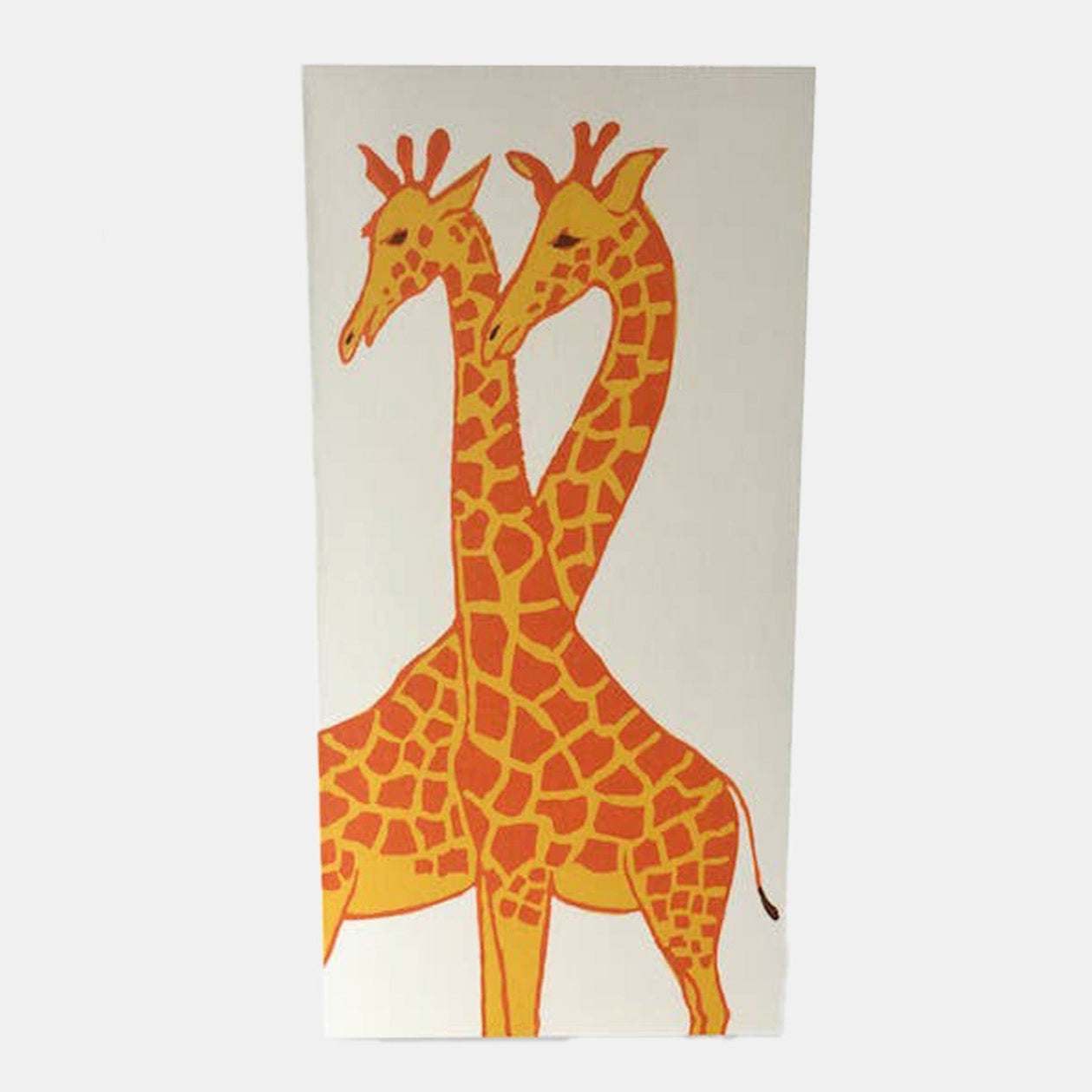 Long Card: Giraffes