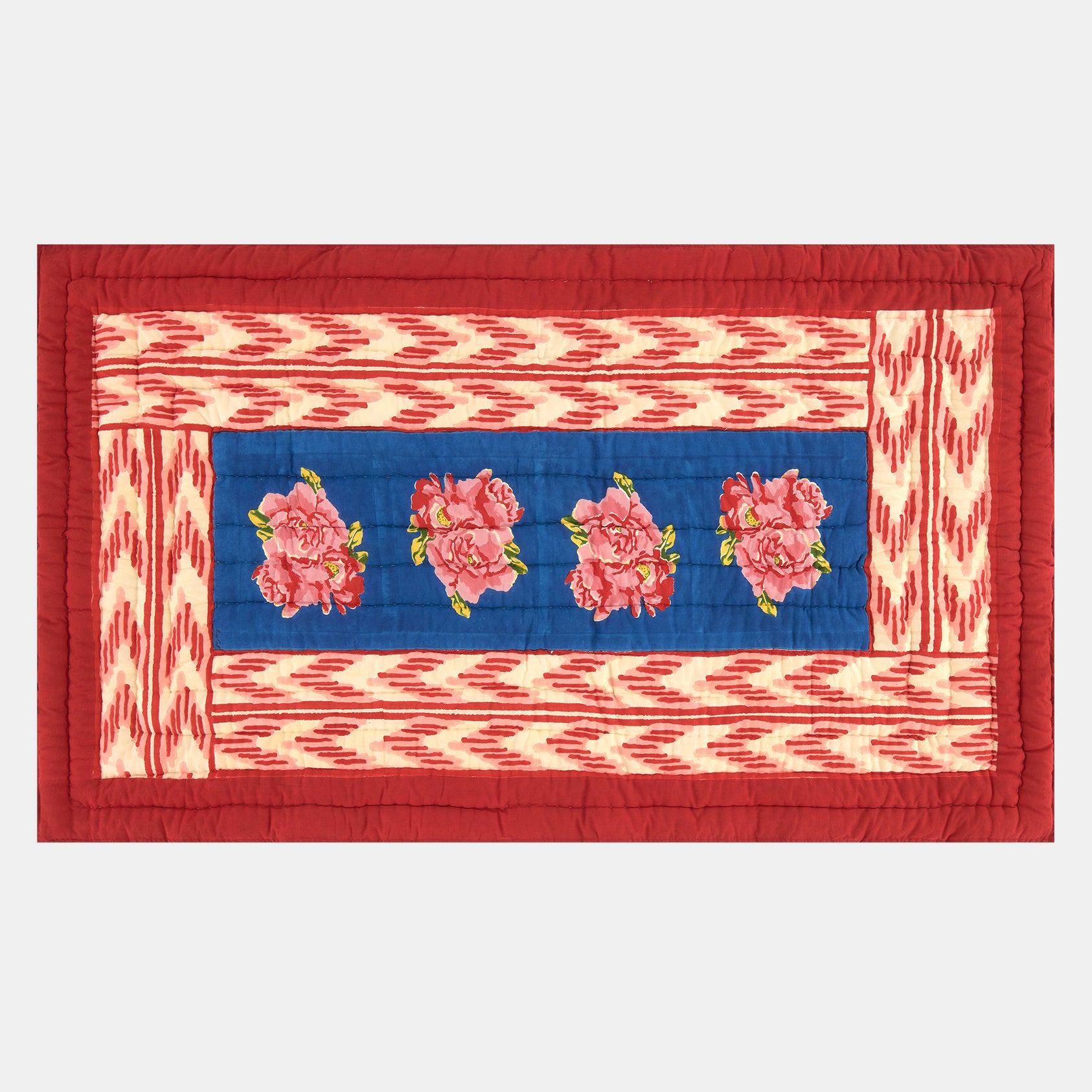 Nina Rose Blue Junior Quilt