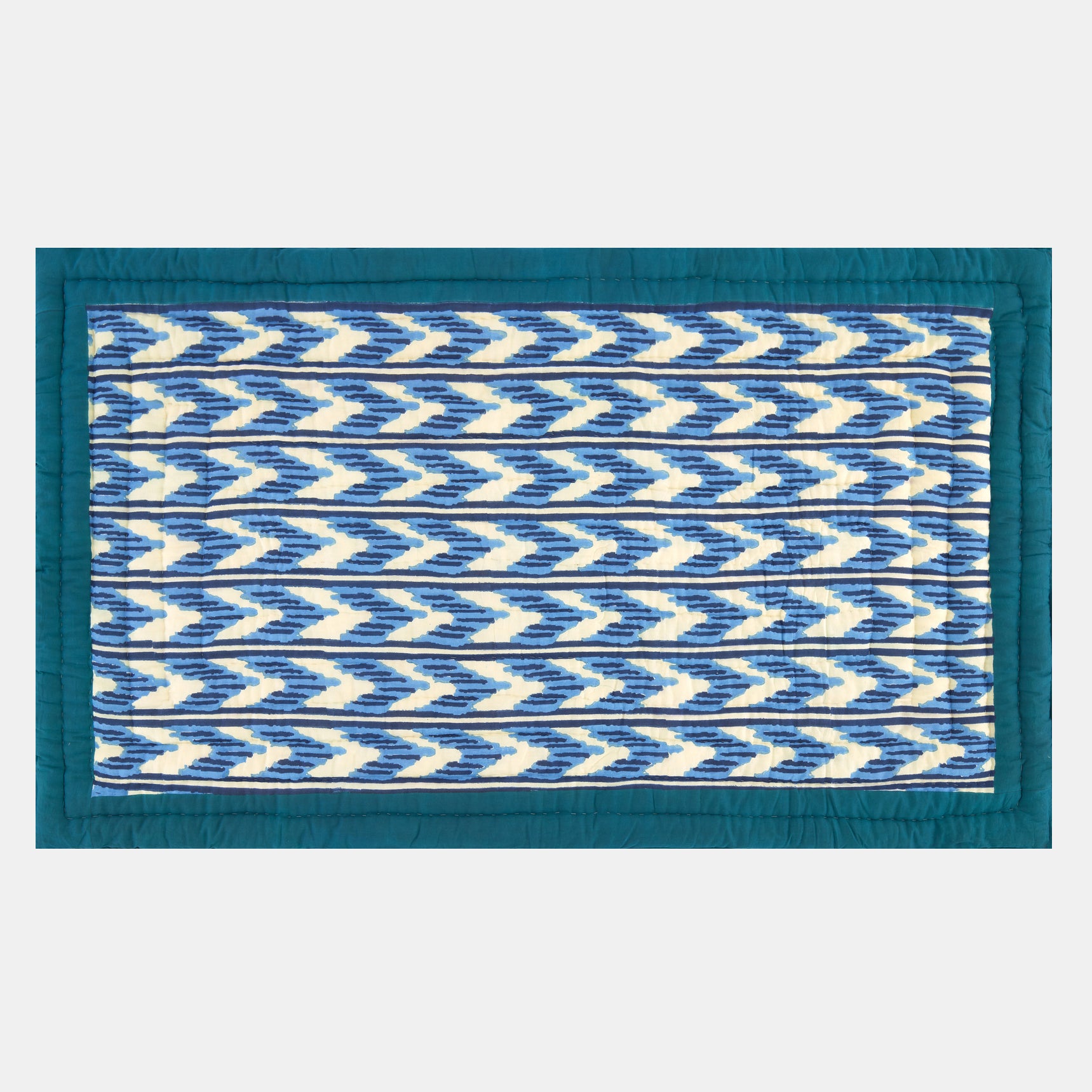 Nina Rose Blue Junior Quilt