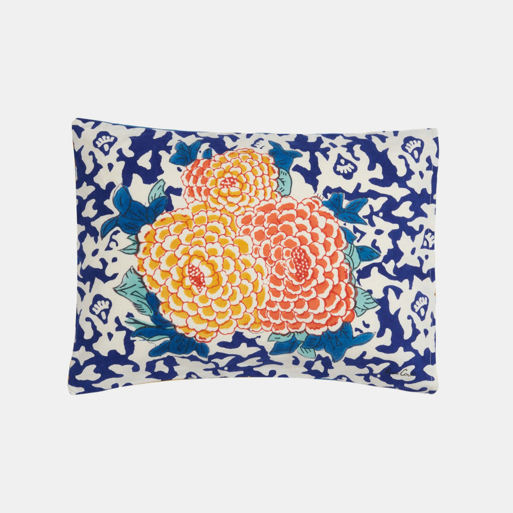 Corolla Blue Lumbar Baby Pillow