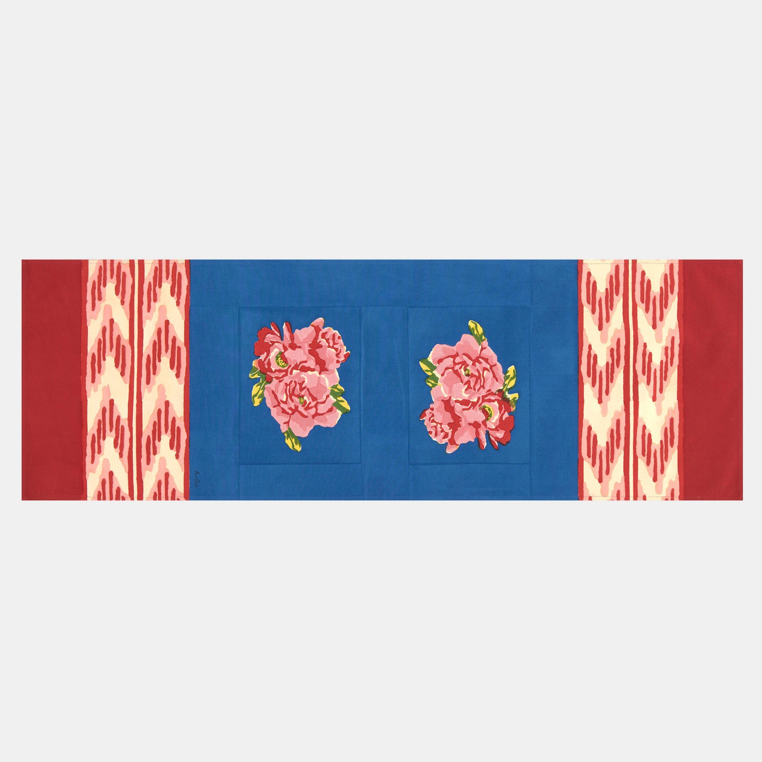 Nina Rose Blue Table Runner