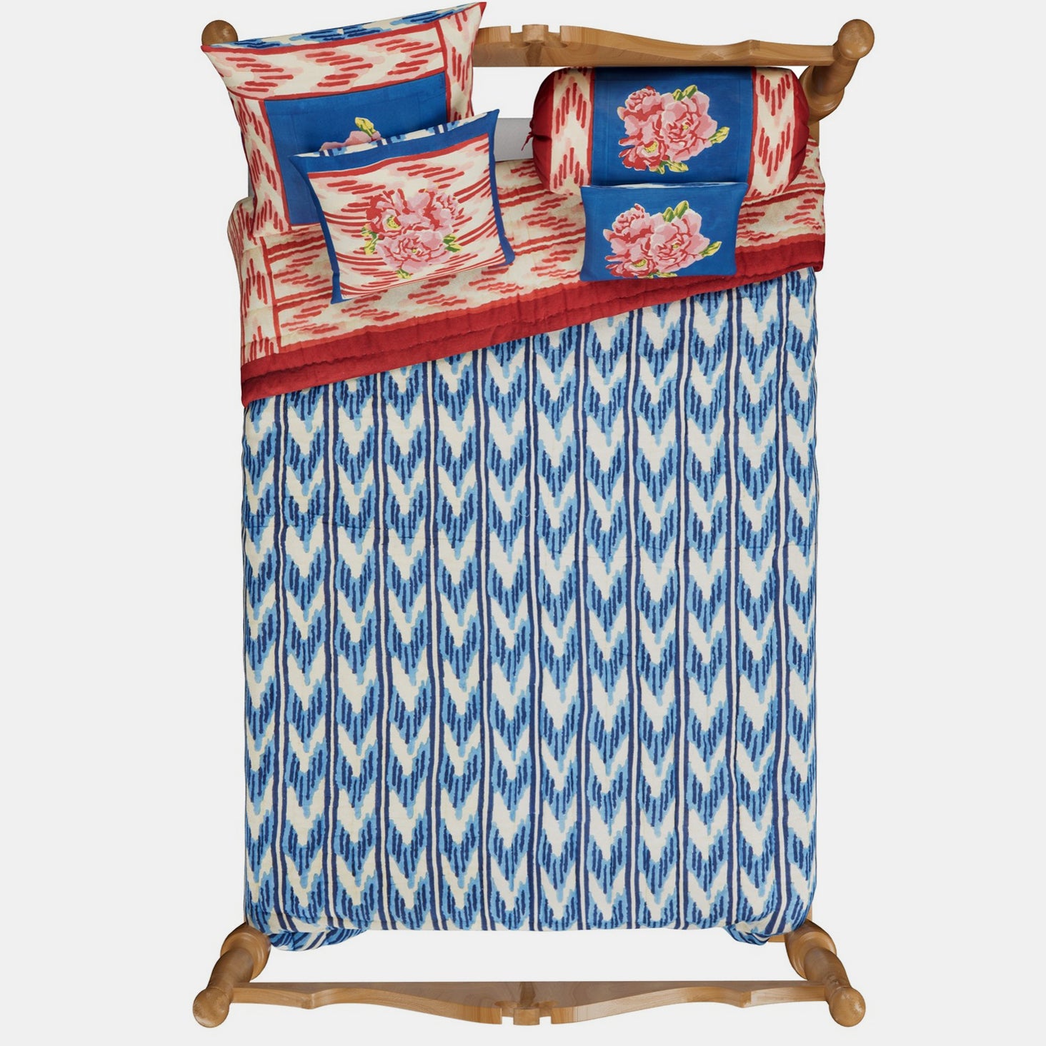 Nina Rose Blue Quilt