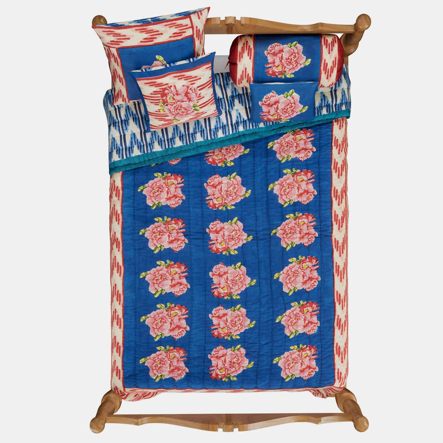 Nina Rose Blue Quilt
