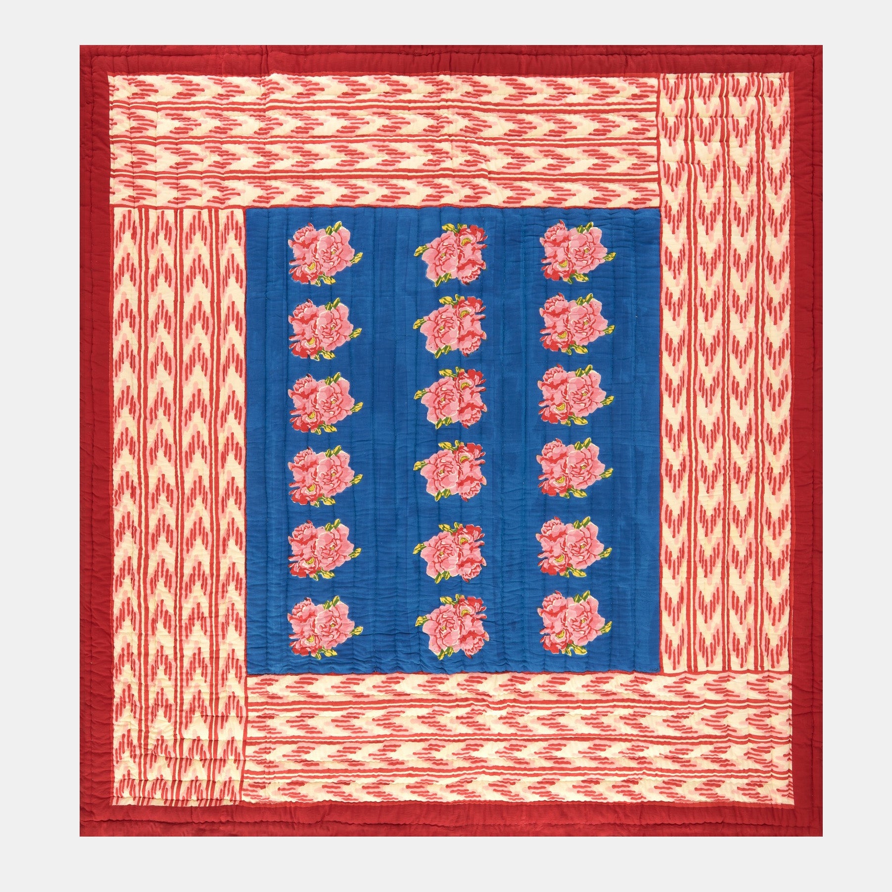 Nina Rose Blue Quilt