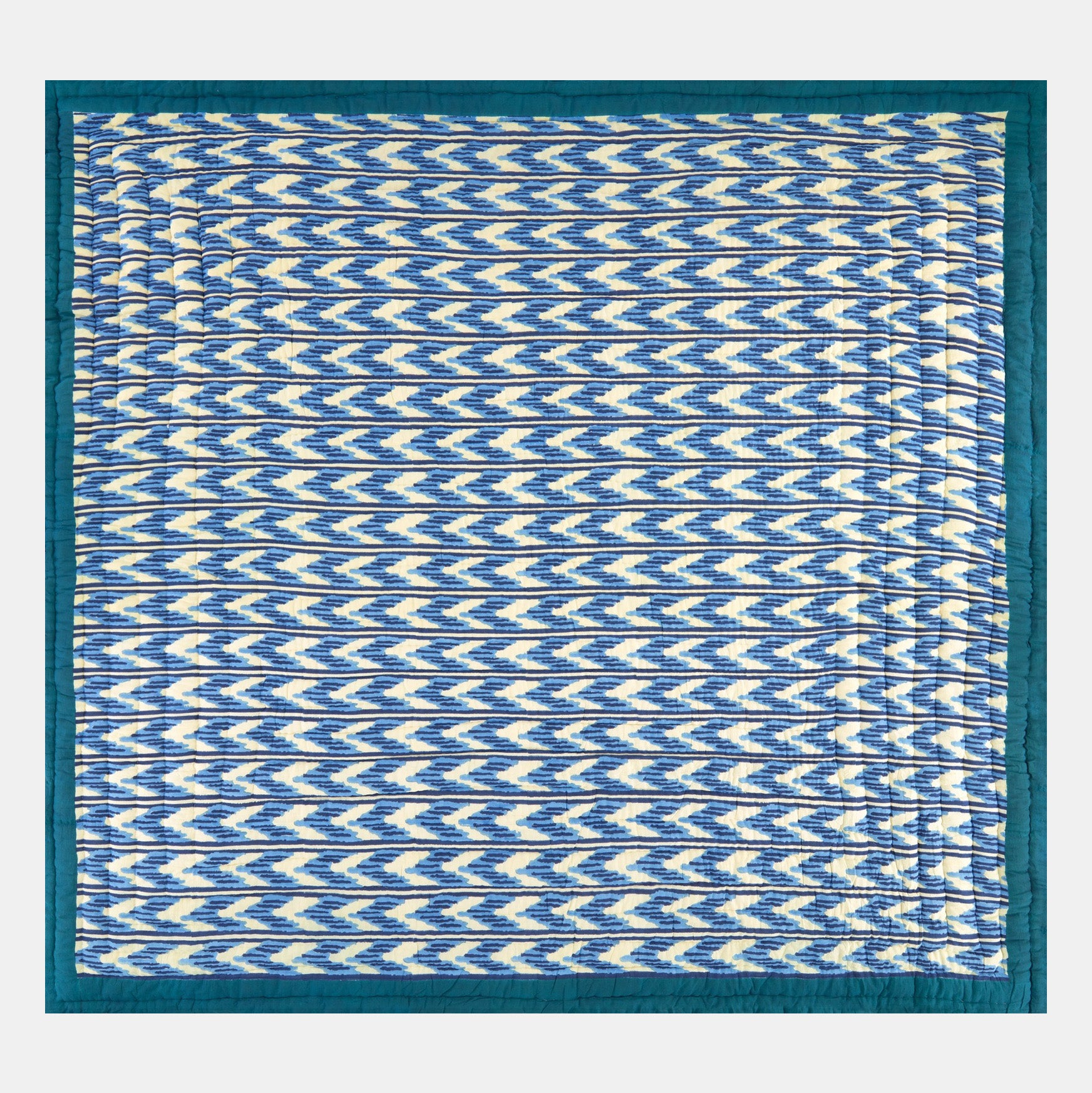 Nina Rose Blue Quilt