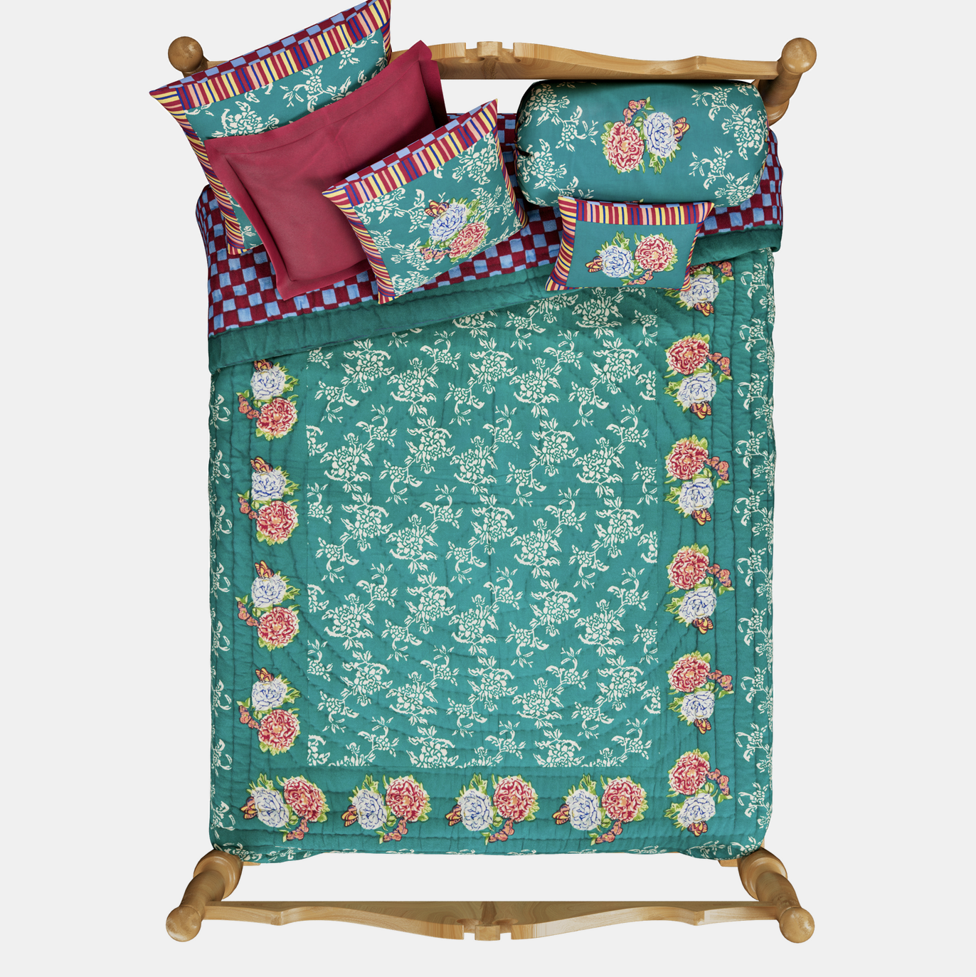 Kandem Queen Green Quilt