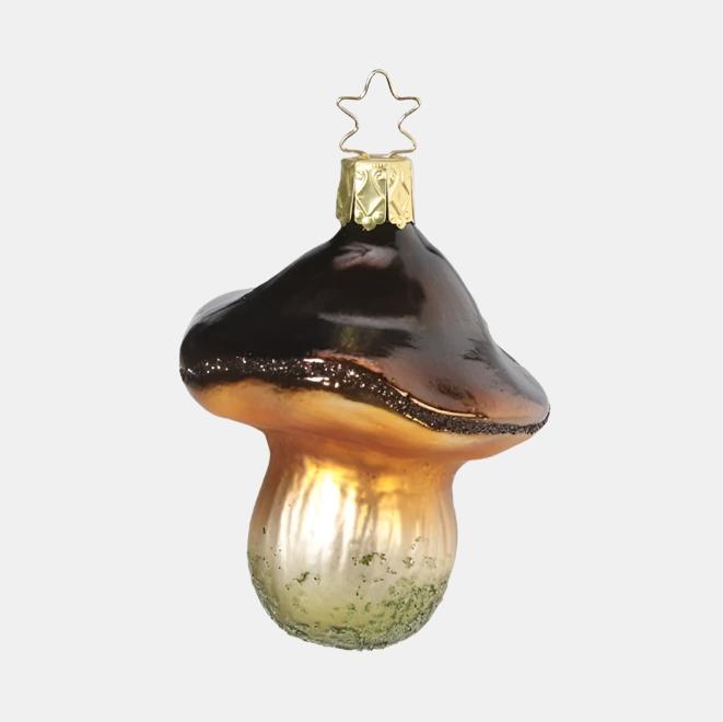 Bay Bolete Mushroom Ornament