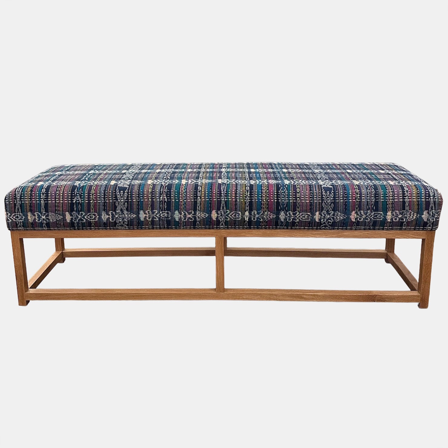 Carmel Bench in Vintage Textile