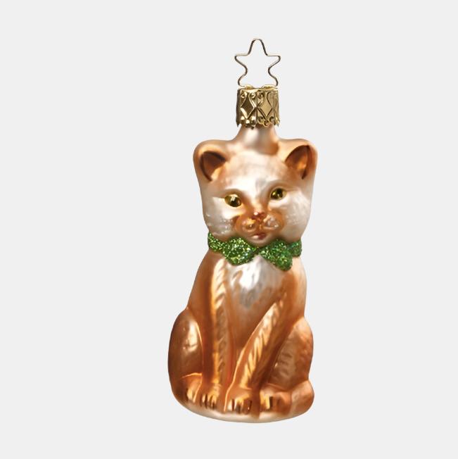 Brown Cat Ornament