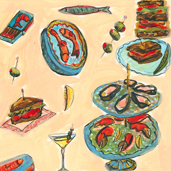 Caviar and Sardines Print