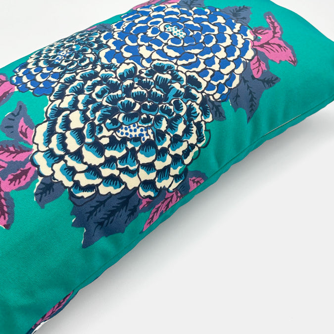 Corolla Jade Outdoor Pillow, lumbar