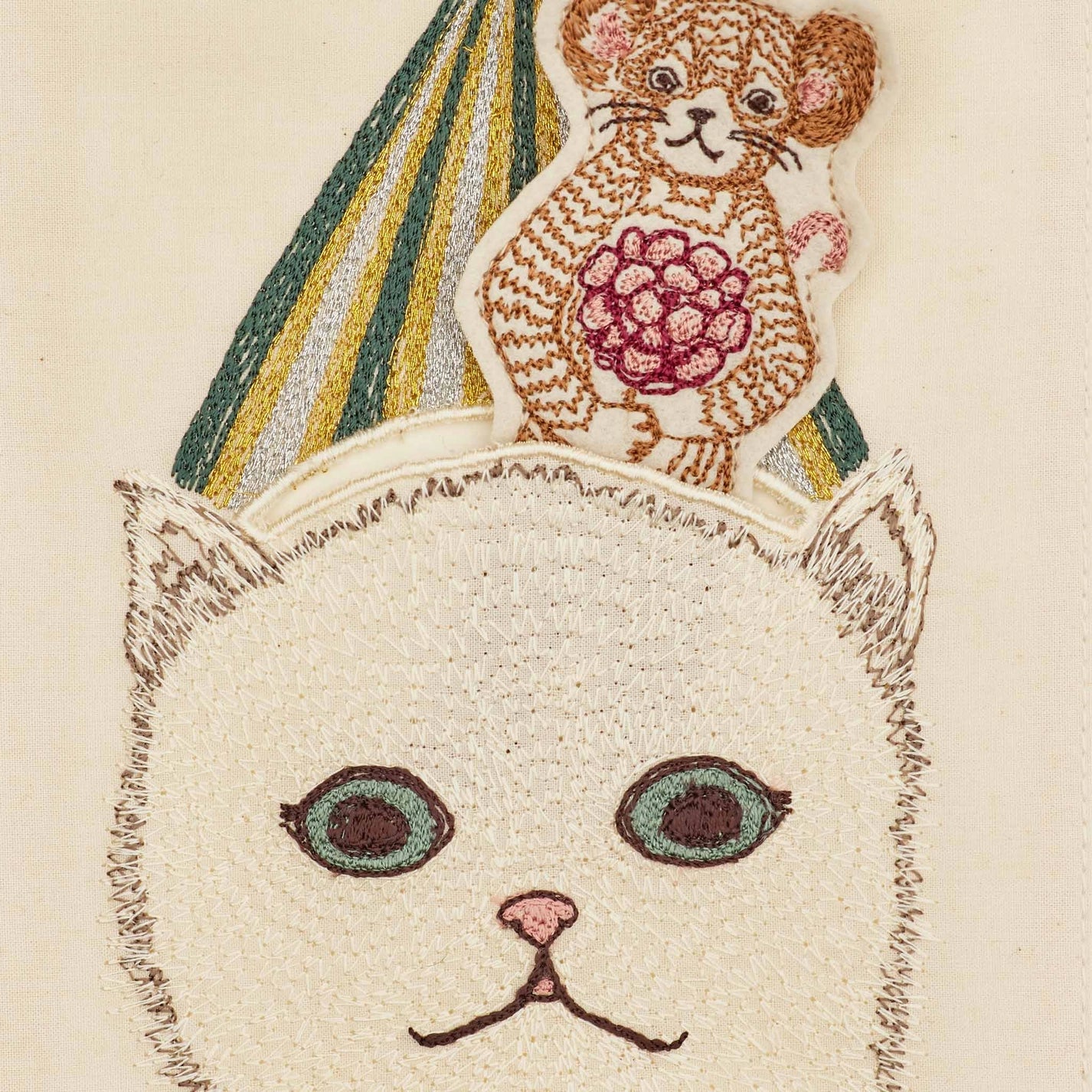 Baby Cat Birthday Surprise Card