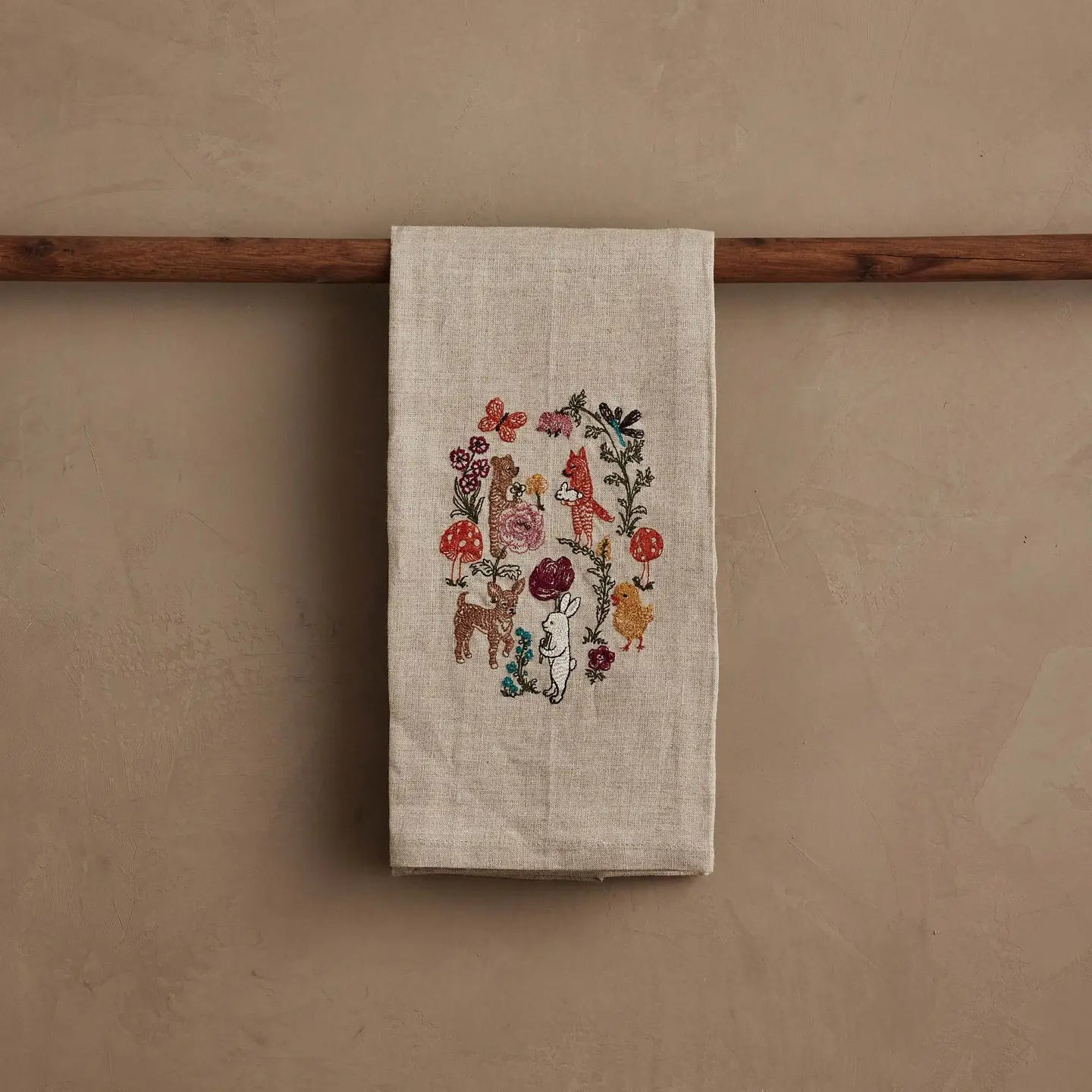 Secret Garden Tea Towel