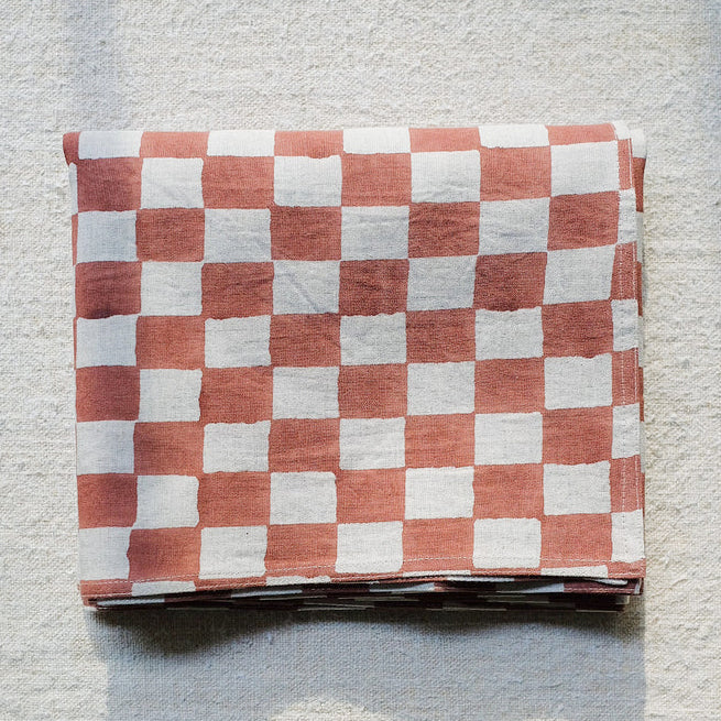 Divya Table Runner in Dusty Rose