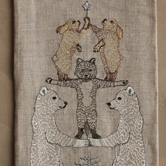 Arctic Tree Tea Towel