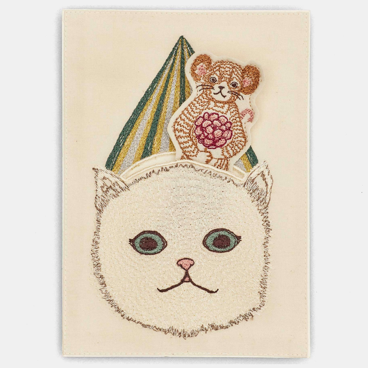 Baby Cat Birthday Surprise Card