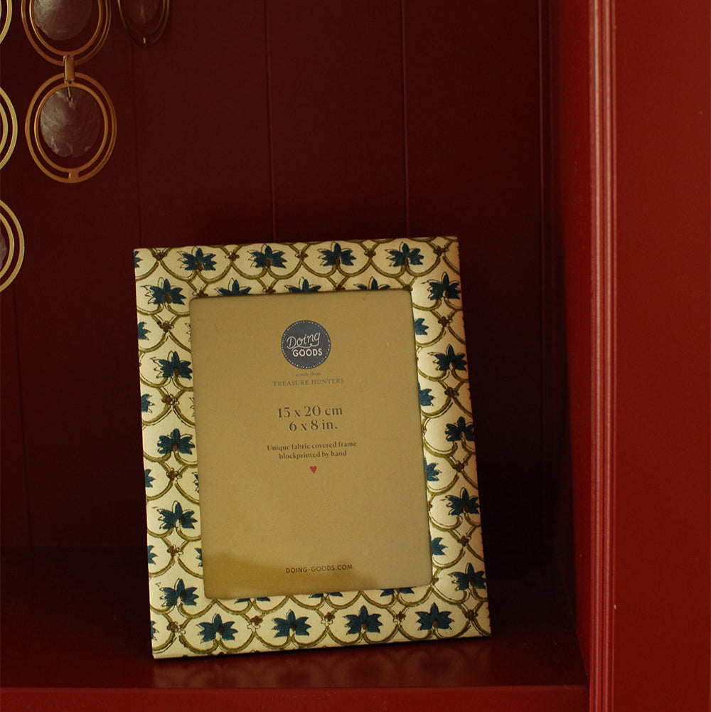 Faina Blockprinted Frame